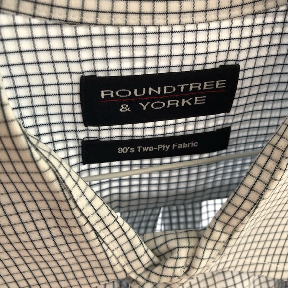 Roundtree & Yorke dress shirt 👔 XL - Picture 2 of 5